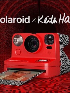 Keith Haring Polaroid Now I-Type Instant Camera - Keith Haring™ Edition